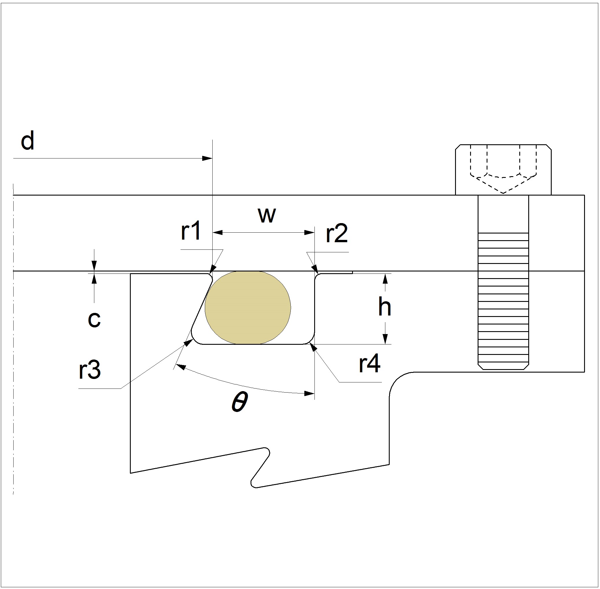 halfdovetailgroove